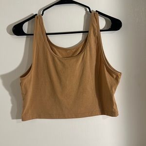 SHEIN CURVE 0xl crop tank